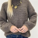 maglione girocollo weave